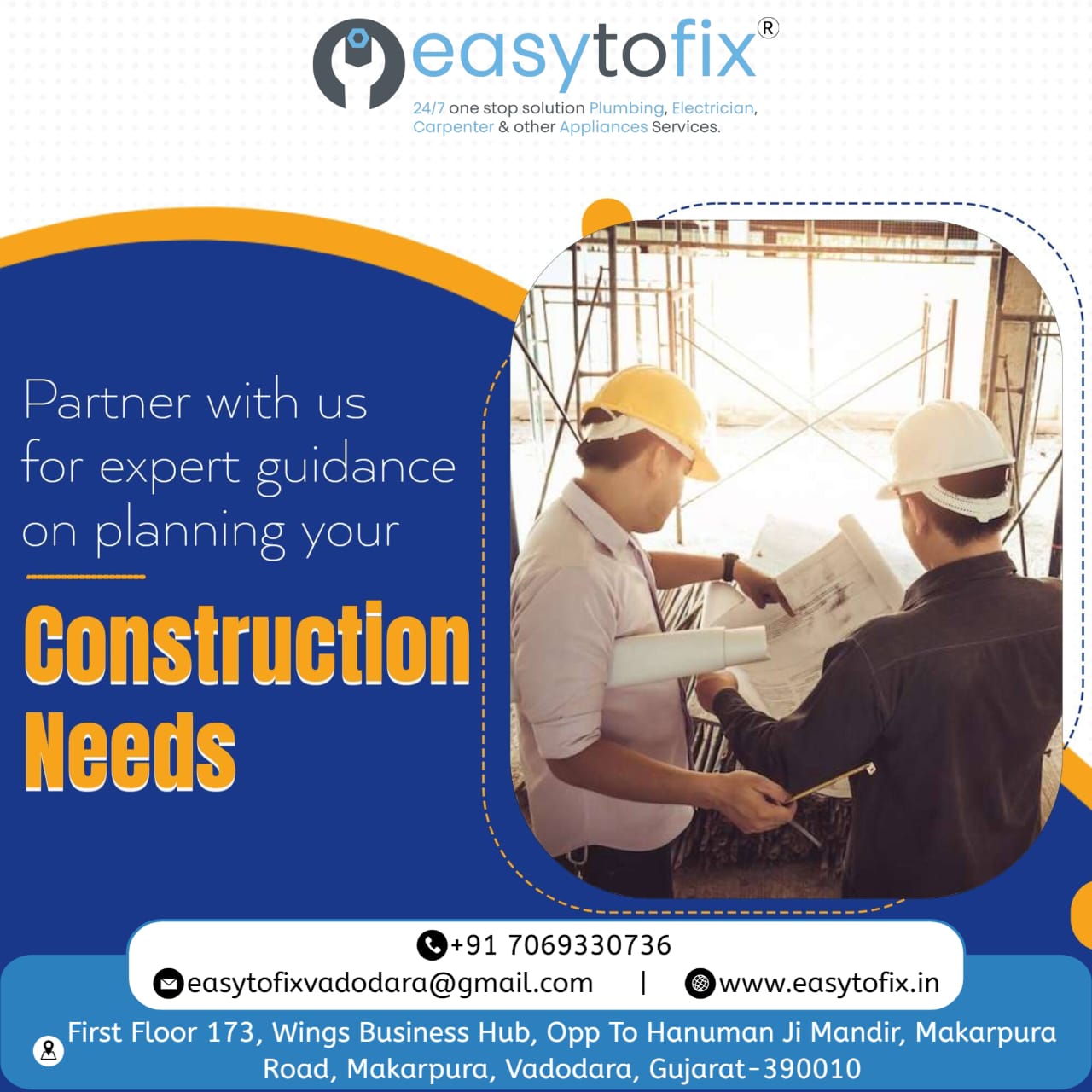 Best Civil Contractor Services in Vadodara | 7069330736